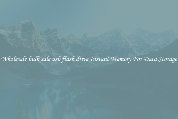 Wholesale bulk sale usb flash drive Instant Memory For Data Storage