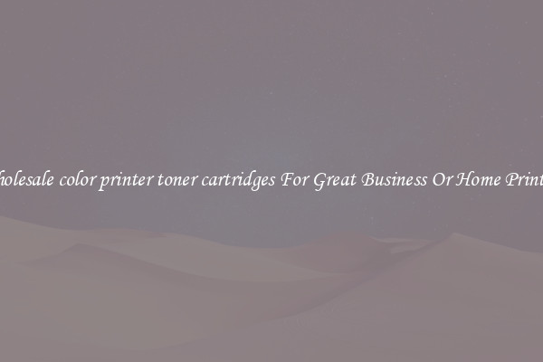Wholesale color printer toner cartridges For Great Business Or Home Printing
