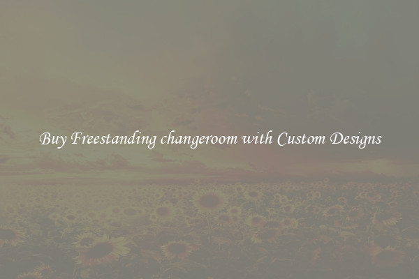 Buy Freestanding changeroom with Custom Designs